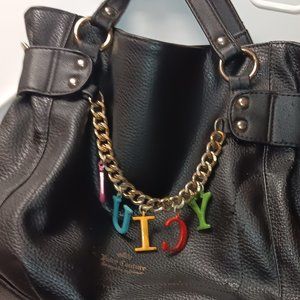 Juicy couture leather handbag